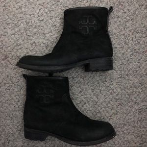 Tory Burch Black Short Boots